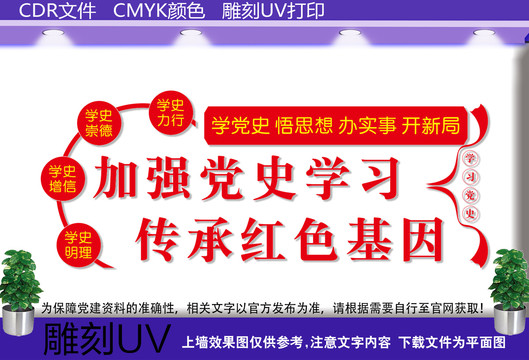 学党史文化墙