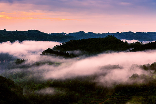 骑龙坳云海