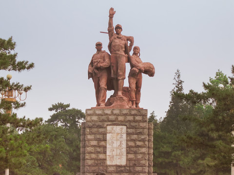 大同公园工农兵雕塑