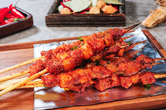 烤羊肉串