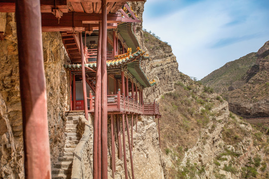 悬空寺登寺步道