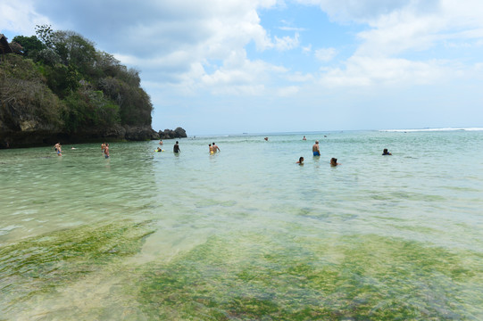 巴厘岛海岸风光