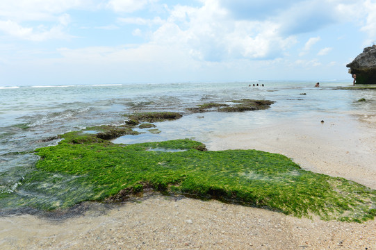 巴厘岛海岸风光