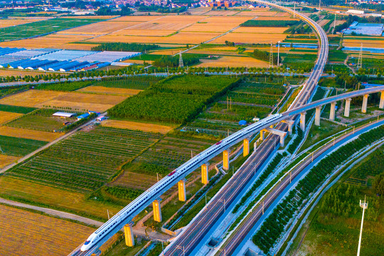 中国高速铁路在动车组