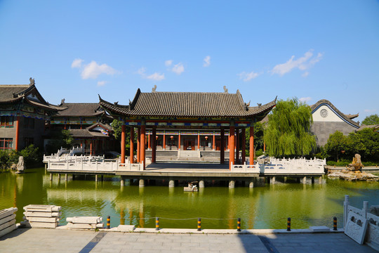 飞檐屋檐传统建筑园林建筑