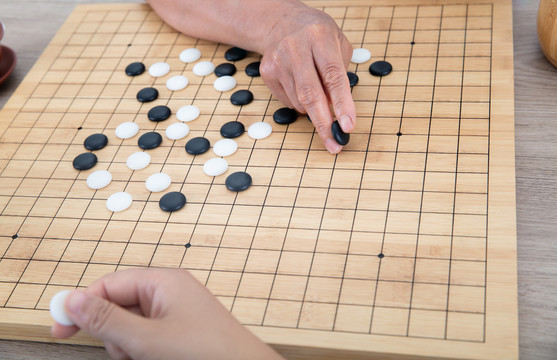 双人中国传统游戏中国围棋