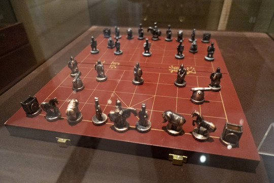 金属兵马人物象棋