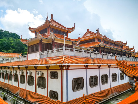 仙湖植物园弘法寺建筑