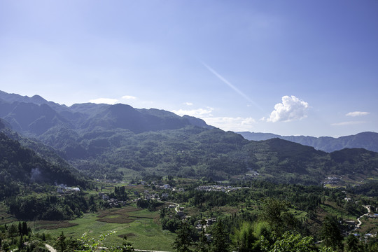 大山风光