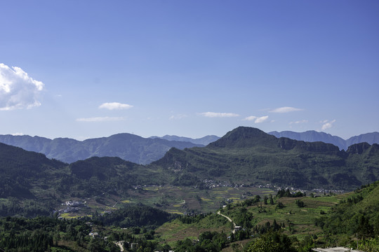 大山风光