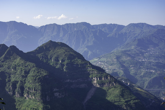 大山风光