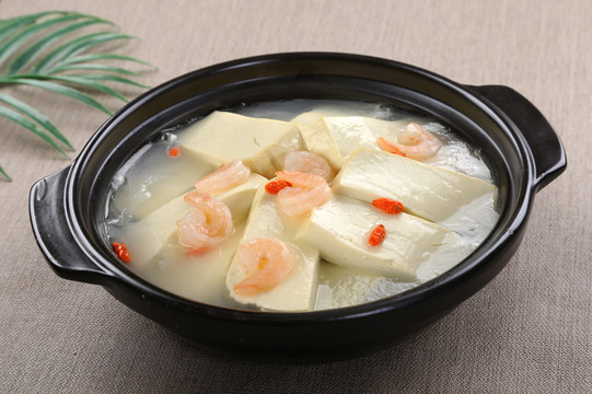 虾仁豆腐