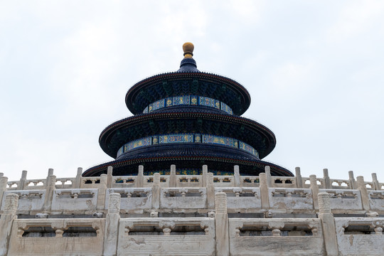 北京天坛祈年殿古建筑