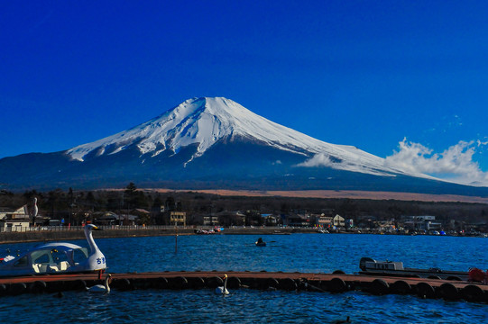 日本富士山中湖