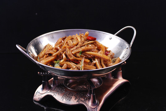 干锅牛肚