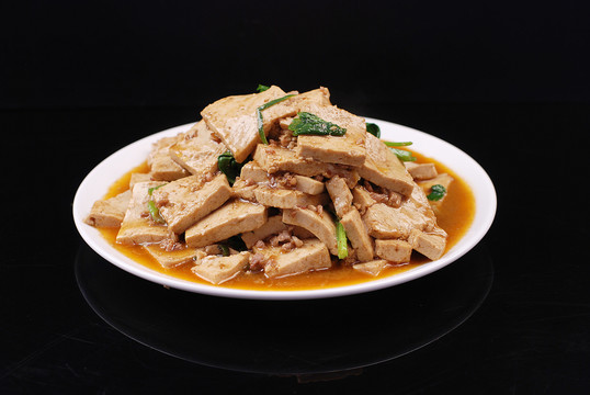 小炒豆腐