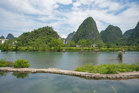 桂林遇龙河风景