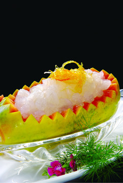 木瓜雪蛤