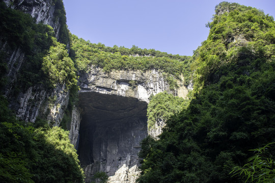 天坑地缝风景