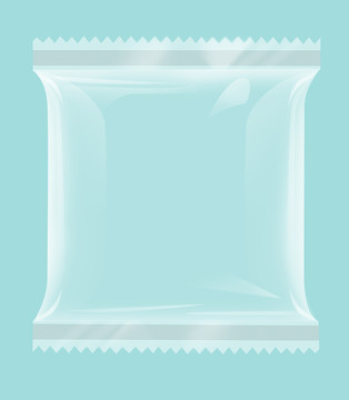 透明塑料包装效果图