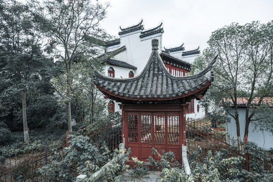 中式园林仿古建筑