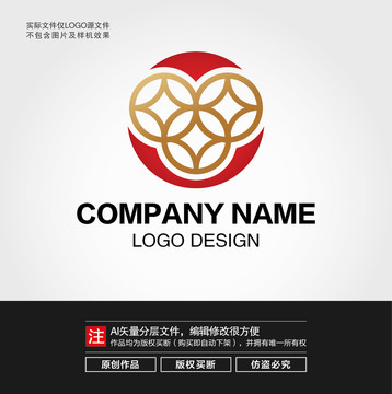 铜钱LOGO