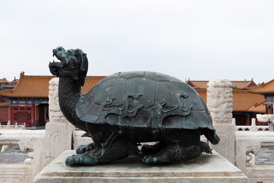 故宫神龟雕塑