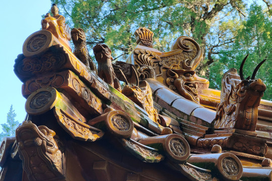 北京颐和园广润灵雨祠