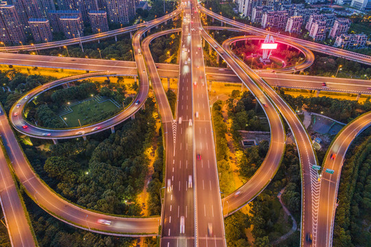 高架桥夜景