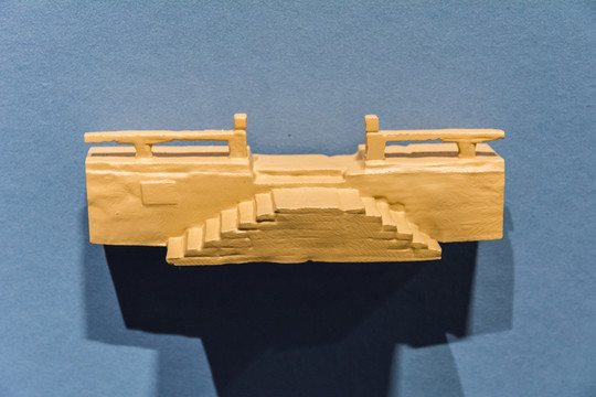 古代河埠头模型