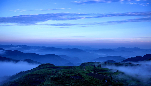 高山云海