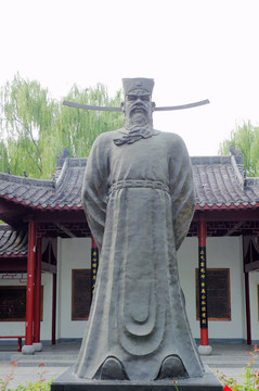 北京园博园合肥园包拯雕像