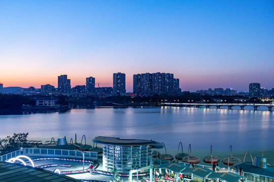 百家湖夜景