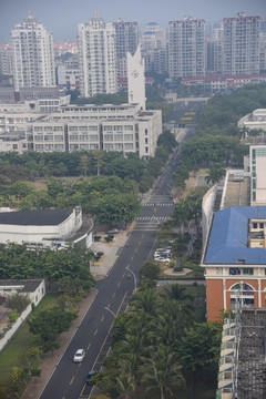 海南海口海南大学校园风光