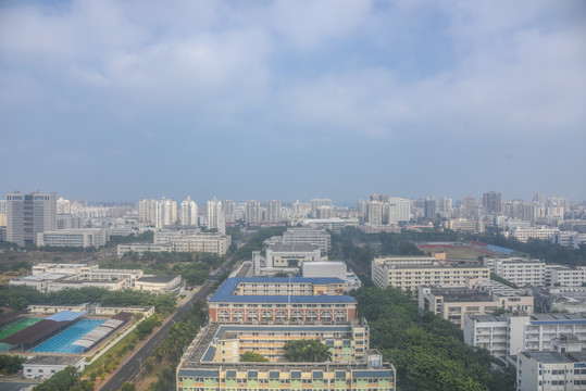 海南海口海南大学校园风光