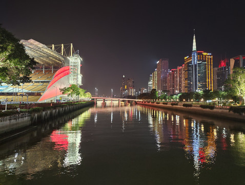 珠江新城夜景