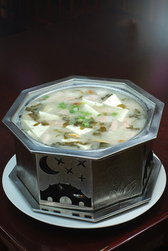 酸菜炖老豆腐