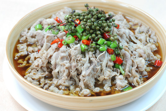 鲜椒肥牛