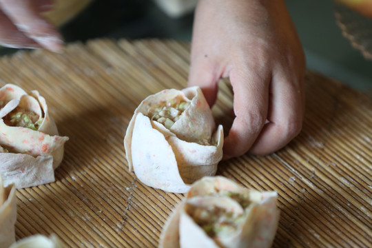 玫瑰花煎饺