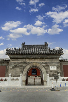 北京东城区智化寺山门