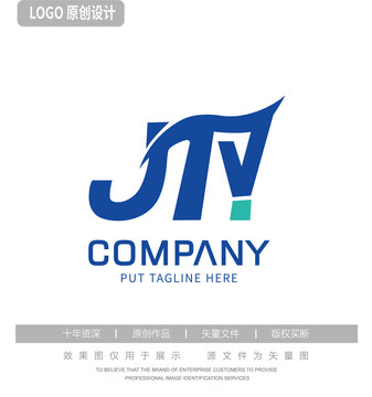 JTY字母logo