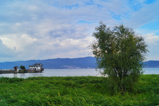 大理洱海海景