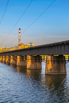 海兰江铁路桥