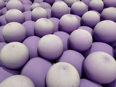 紫色气球背景二