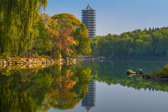 北京大学未名湖