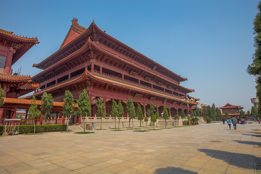 赵县柏林禅寺万佛楼