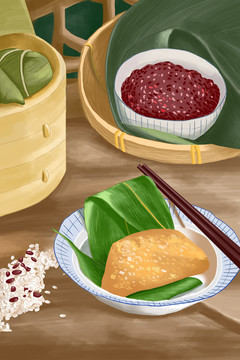 端午节吃粽子