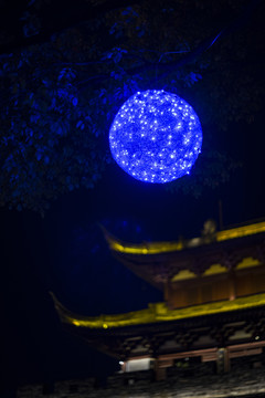 金华古子城夜景灯球