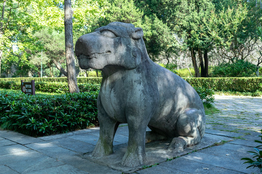 明孝陵神兽獬豸