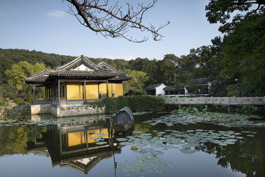 太湖无锡鼋头渚风光园林风景